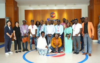 利比里亚政企研建班到访mansion88·明升官方网站 共探膜技术合作新机缘